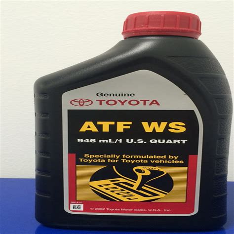 2007 toyota camry transmission fluid